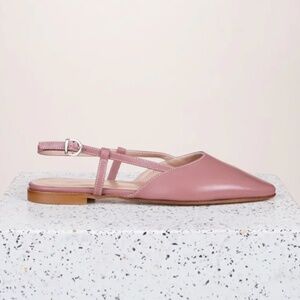 Capri slingback in dusty rose